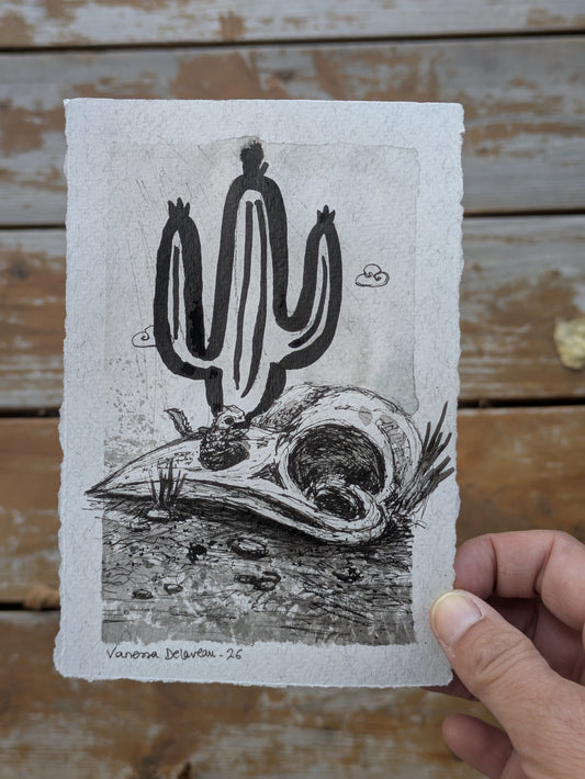 Inktober #4 - cactus