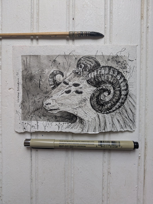 Inktober #9 - ram