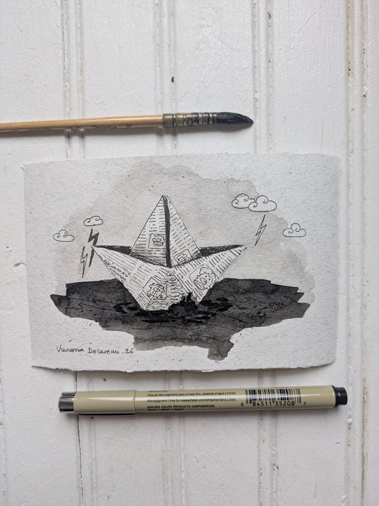 Inktober #13 - flimsy