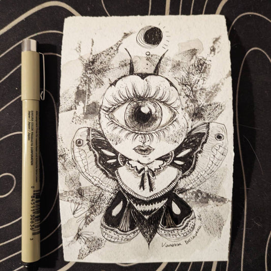 Inktober #14 - lady