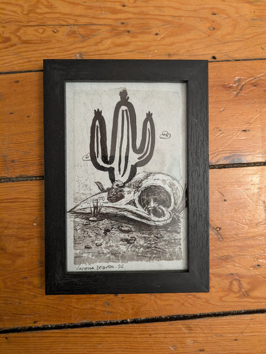 Inktober #4 - cactus