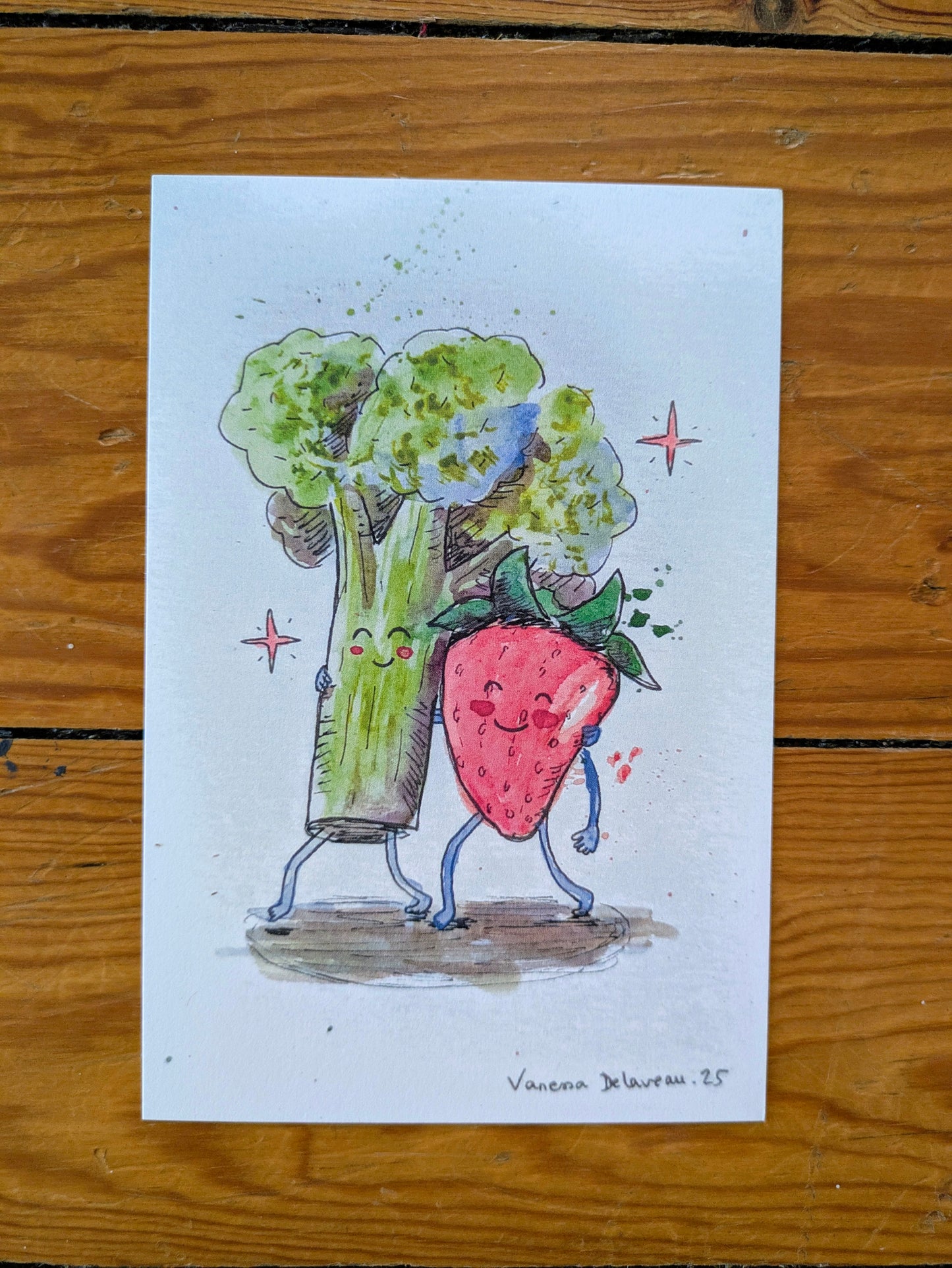 PRINTS happy veggies