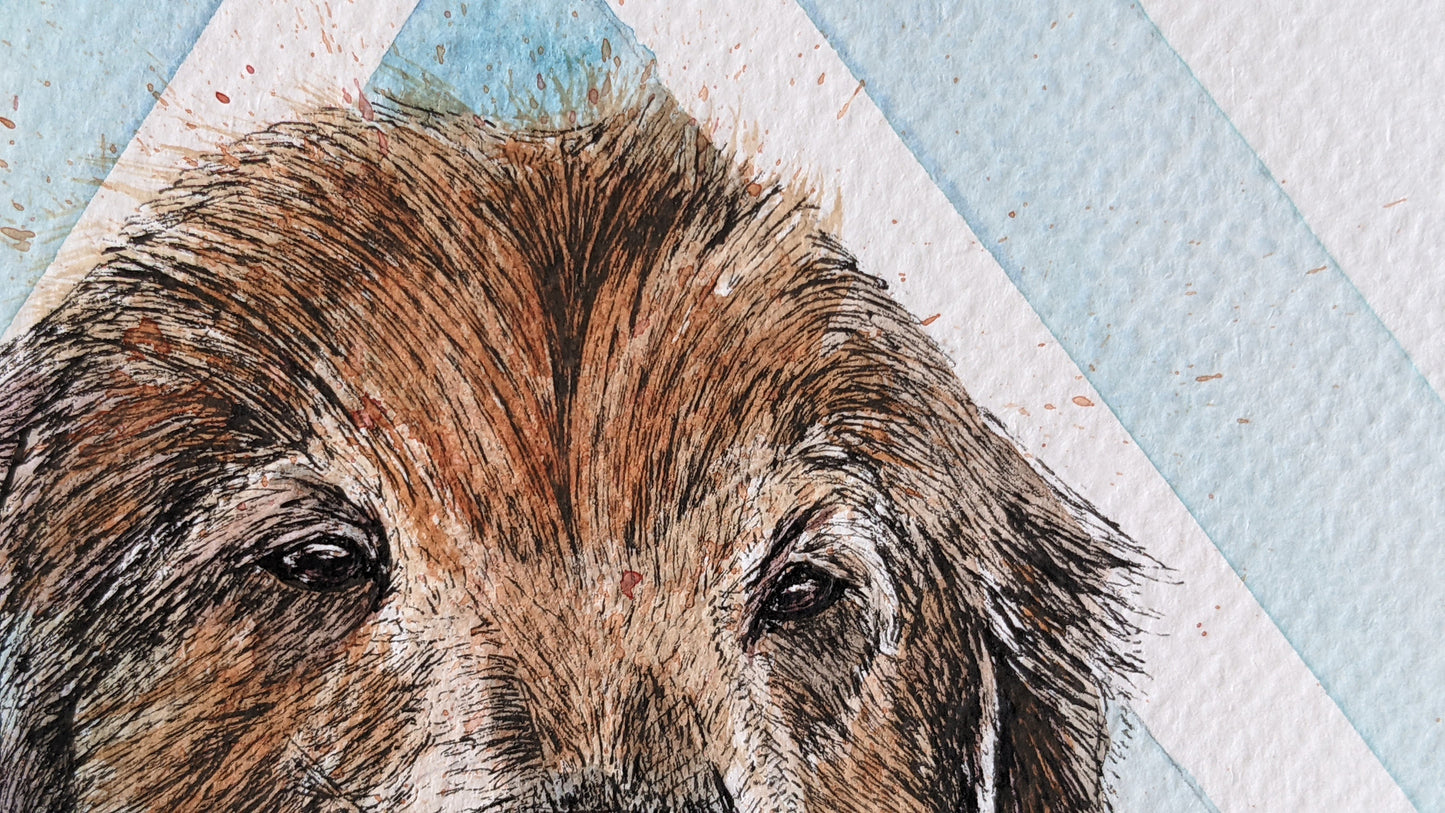 Custom animal portrait