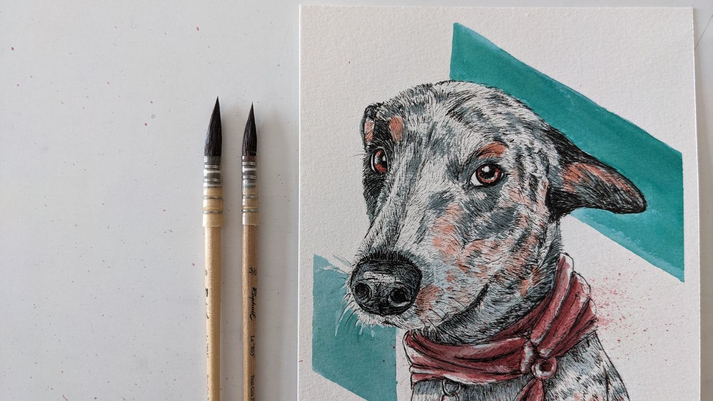 Custom animal portrait